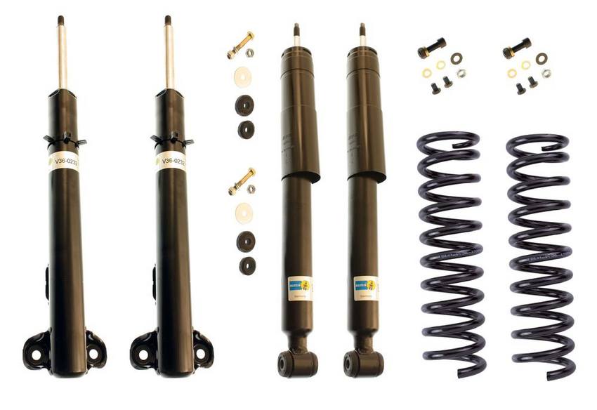 Mercedes Suspension Strut and Shock Absorber Assembly Kit - Front and Rear (Standard Suspension) (B4 OE Replacement) 1293260300 - Bilstein 3813465KIT